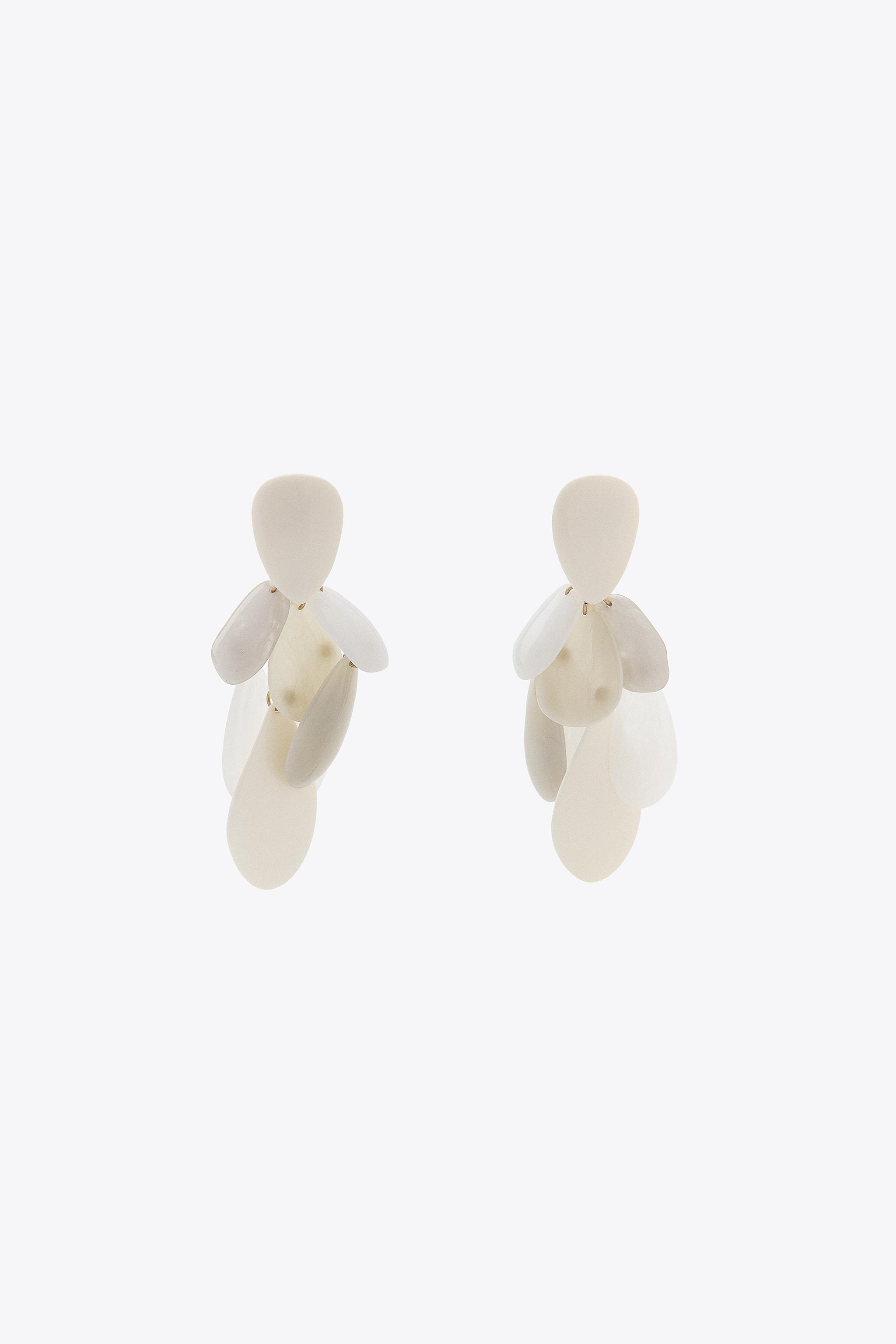 RESIN PIECE EARRINGS